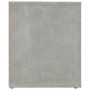 Comodini 2 pz Grigio Cemento 50x39x47 cm 816697