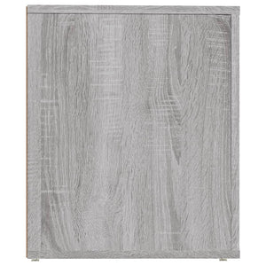 Comodino 2 pz Grigio Sonoma 50x39x47 cm 816701