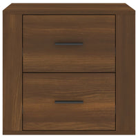 Comodino-Tavolino da notte Rovere Marrone 50x39x47 cm 967683