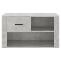 Scarpiera scarpiera mobile portaoggetti ingresso corridoio soggiorno 80 x 35 x 45 cm multistrato grigio 02_0021855