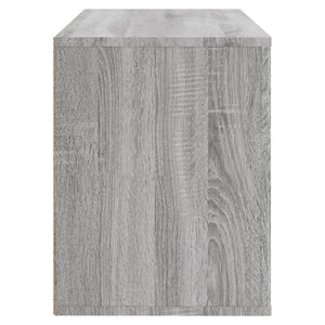 Scarpiera Grigio Sonoma 80x35x45 cm in Legno Multistrato 816758