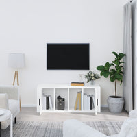 Mobile Porta TV Bianco 100x35x40 cm in Legno Multistrato cod mxl 25882
