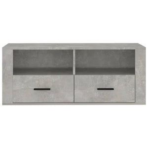 Mobile per TV Grigio Cemento 100x35x40 cm Legno Multistrato 816812