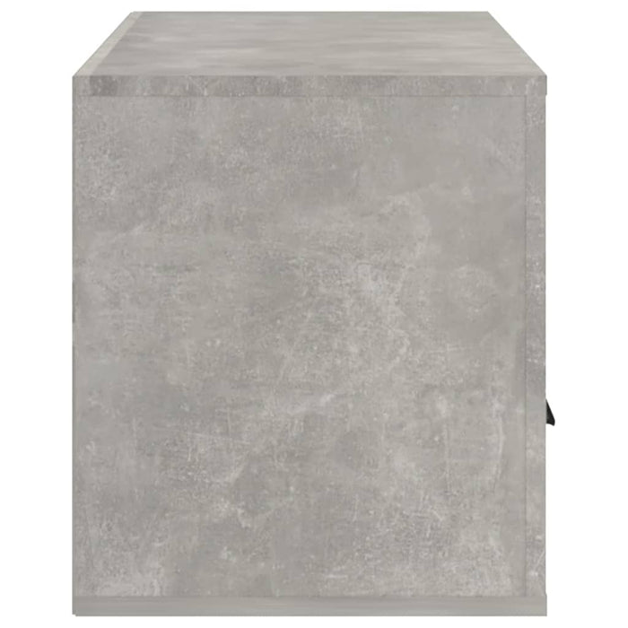 Mobile per TV Grigio Cemento 100x35x40 cm Legno Multistrato 816812