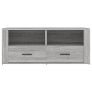 Mobile TV-Credenza TV-Console TV Grigio Sonoma 100x35x40 cm in Legno Multistrato 813655