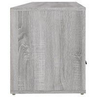 Mobile TV-Credenza TV-Console TV Grigio Sonoma 100x35x40 cm in Legno Multistrato 813655