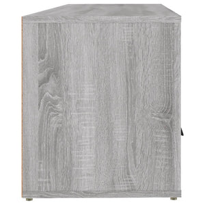 Mobile TV Grigio Sonoma 100x35x40 cm in Legno Multistrato 816814
