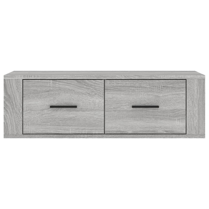 Mobile TV Pensile Grigio Sonoma 80x36x25cm in Legno Multistrato 816838