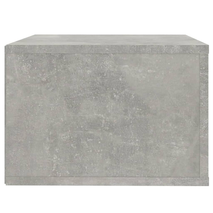 Comodini a Muro 2 pz Grigio Cemento 50x36x25 cm 816849