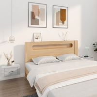 Comodini a Muro 2 pz-Set di 2 Tavolino da notte Grigio Sonoma 50x36x25 cm