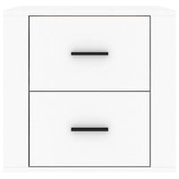 Comodino a Muro Bianco 50x36x47 cm 816856