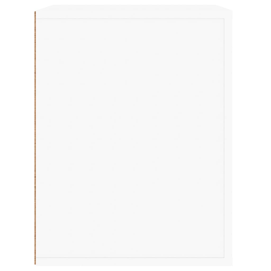 Comodino a Muro Bianco 50x36x47 cm cod mxl 49598