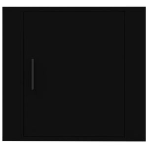 Comodini a Muro 2 pz Nero 50x30x47 cm 816867