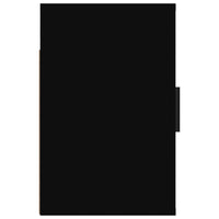 Comodini a Muro 2 pz-Set di 2 Tavolino da notte Nero 50x30x47 cm