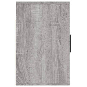 Comodino a Muro Grigio Sonoma 50x30x47 cm 816876