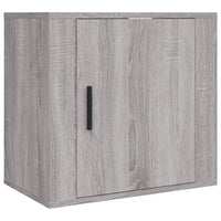 Comodini a Muro 2 pz Grigio Sonoma 50x30x47 cm 816877
