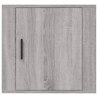 Comodini a Muro 2 pz Grigio Sonoma 50x30x47 cm 816877