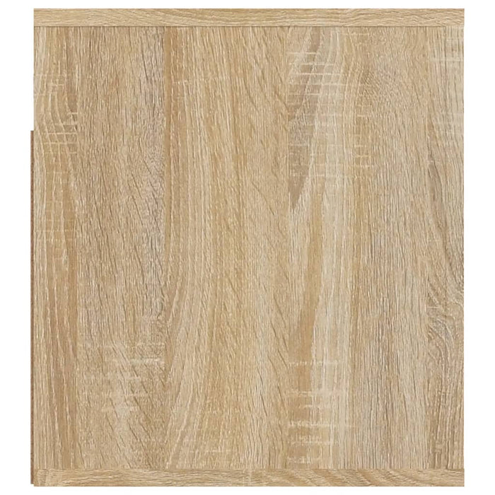 Comodino a Muro Rovere Sonoma 50x36x40 cm 816886