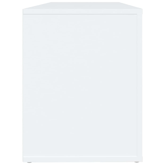Scarpiera bianco 100x35x45 cm in Legno Multistrato 816920