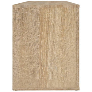 Scarpiera scarpiera mobile portaoggetti ingresso corridoio soggiorno Sonoma 100 x 35 x 45 cm multistrato beige 02_0021667