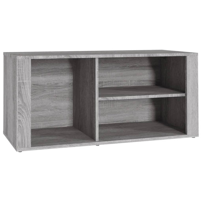 Scarpiera Grigio Sonoma 100x35x45 cm in Legno Multistrato 816926