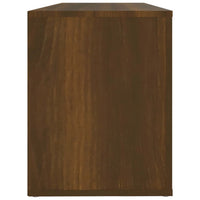 Scarpiera Rovere Marrone 100x35x45 cm in Legno Multistrato 816927