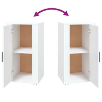 Credenza-Buffet-Armadio da cucina Bianca 40x33x70 cm in Legno Multistrato 367949