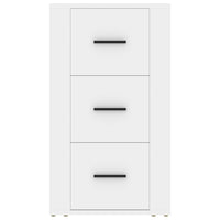 Credenza-Buffet-Armadio da cucina Bianca 40x33x70 cm in Legno Multistrato 752081