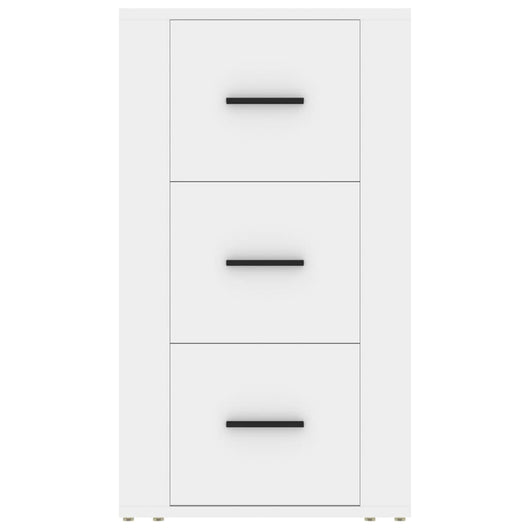 Credenza-Buffet-Armadio da cucina Bianca 40x33x70 cm in Legno Multistrato 752081