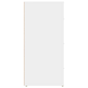 Credenza Bianca 40x33x70 cm in Legno Multistrato cod mxl 17411