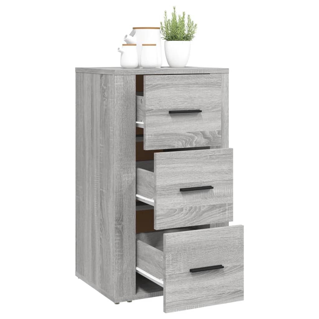 Credenza Grigio Sonoma 40x33x70 cm in Legno Multistrato 819426