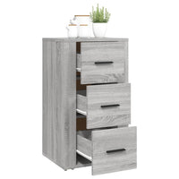 Credenza Grigio Sonoma 40x33x70 cm in Legno Multistrato 819426
