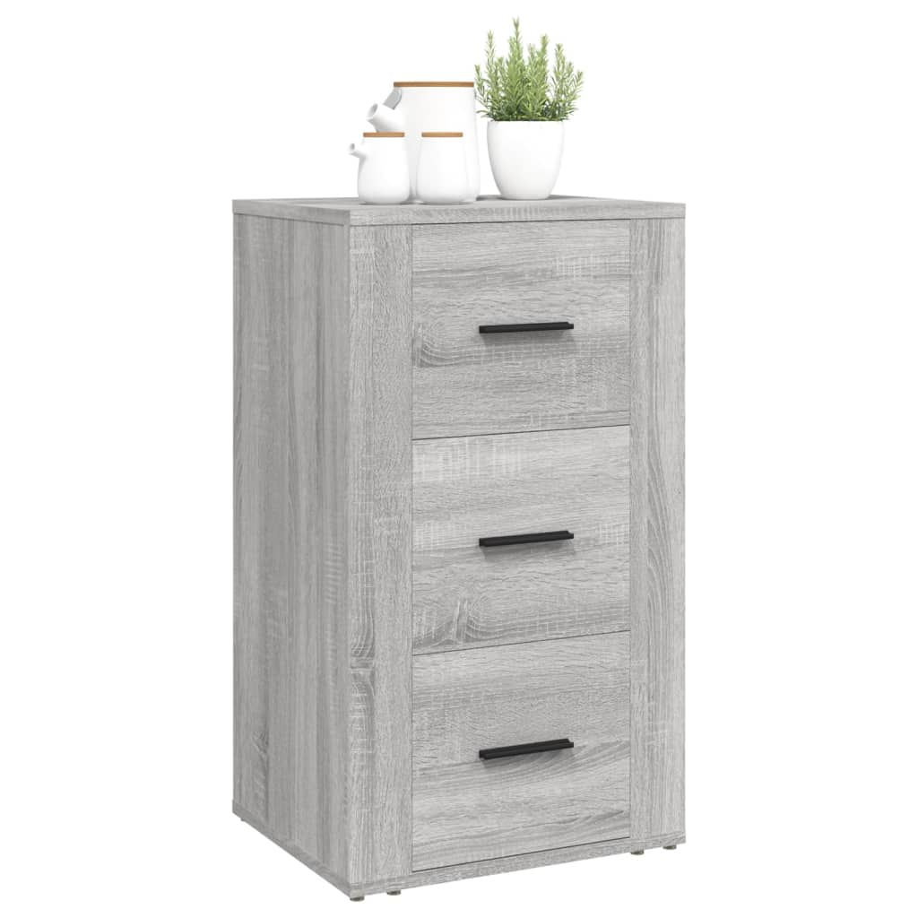 Credenza Grigio Sonoma 40x33x70 cm in Legno Multistrato 819426