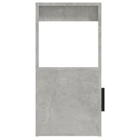 Credenza Grigio Cemento 80x30x60 cm in Legno Multistrato cod mxl 9590