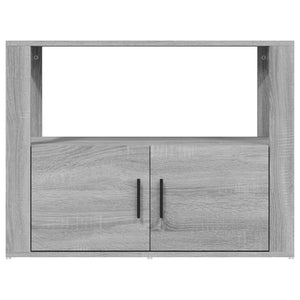 Credenza Grigio Sonoma 80x30x60 cm in Legno Multistrato 819458