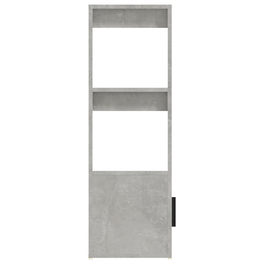 Credenza Grigio Cemento 80x30x90 cm in Legno Multistrato 819464