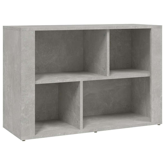 Credenza-Buffet-Armadio da cucina Grigio Cemento 80x30x54 cm in Legno Multistrato