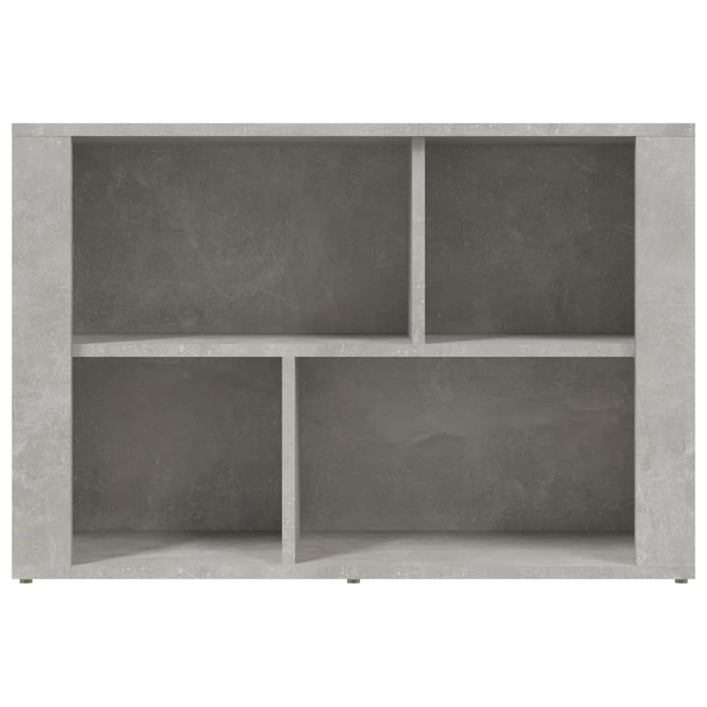 Credenza cassettiera mobile contenitore organizer cucina soggiorno salotto 80 x 30 x 54 cm legno ingegnerizzato grigio 02_0032097