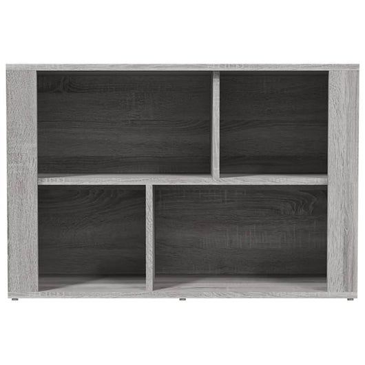 Credenza cassettiera mobile contenitore organizer cucina soggiorno salotto sonoma 80 x 30 x 54 cm legno ingegnerizzato grigio 02_0036530