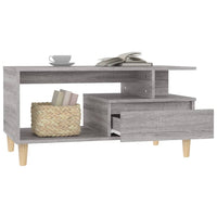 Tavolino da Salotto Grigio Sonoma 90x49x45 cm Legno Multistrato 819618