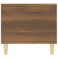 Tavolino Salotto-Tavolino da soggiorno-Tavolo Rovere Marrone 90x49x45 cm Legno Multistrato 510349