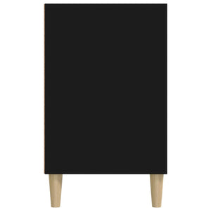 Scarpiera Nera 102x36x60 cm in Legno Multistrato 819725