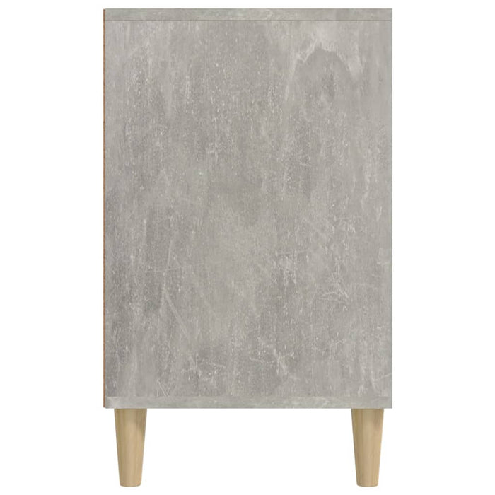 Scarpiera Grigio Cemento 102x36x60 cm in Legno Multistrato 819728