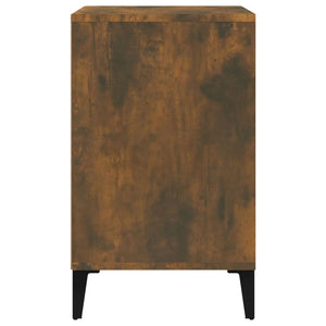 Scarpiera Rovere Fumo 102x36x60 cm in Legno Multistrato cod mxl 50483