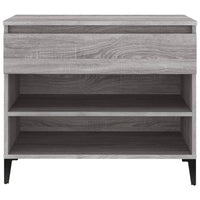 Scarpiera Grigio Sonoma 70x36x60 cm in Legno Multistrato 819770