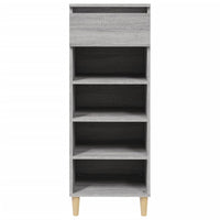 Scarpiera Grigio Sonoma 40x36x105 cm in Legno Multistrato