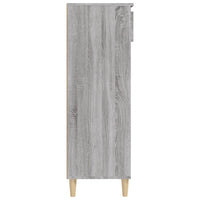 Scarpiera Grigio Sonoma 40x36x105 cm in Legno Multistrato 819778