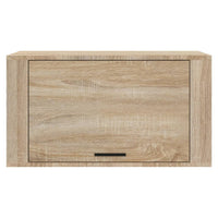 Scarpiera a Parete Rovere Sonoma 70x35x38 cm Legno Multistrato 821015