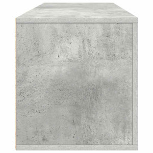 Scarpiera a Muro Grigio Cemento100x35x38cm in Legno Multistrato cod mxl 49124