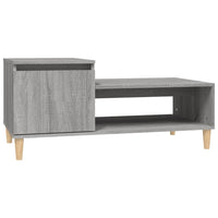 Tavolino da Salotto grigio sonoma 100x50x45cm Legno Multistrato 821130